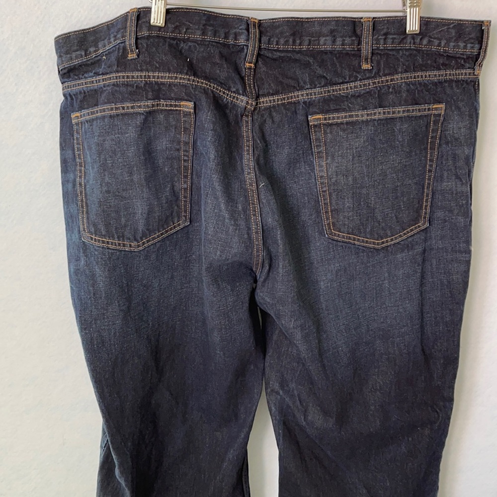 Old Navy Dark Wash Loose/Ample Straight Leg Jeans - Picture 7 of 12